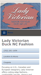 Mobile Screenshot of ladyvictorian.com