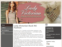 Tablet Screenshot of ladyvictorian.com